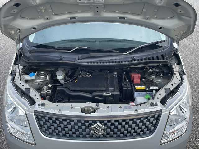 スズキ ワゴンＲ FX 富山県 2012(平24)年 1.9万km シルキーシルバーメタリック ワンオーナー/5速マニュアル/純正CD