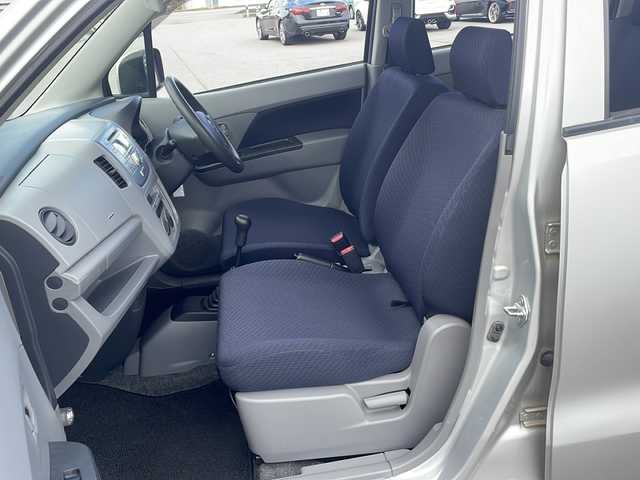 スズキ ワゴンＲ FX 富山県 2012(平24)年 1.9万km シルキーシルバーメタリック ワンオーナー/5速マニュアル/純正CD