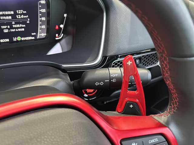 ホンダ シビック EX 愛知県 2024(令6)年 1.5万km プレミアムクリスタルブルークリスタル 登録時走行距離14220km/ワンオーナー/純正9インチSDナビ/(Bluetooth/フルセグTV/USB)/バックカメラ/クリアランスソナー前後/ドラレコ前後/無限フルエアロ/社外マフラー/BOSEスピーカー/ホンダセンシング/衝突軽減ブレーキ/レーンキープアシスト/路外逸脱抑制/アダプティブクルーズコントロール/トラフィックジャムアシスト/先行車発信告知/標識認識機能/踏み間違い衝突軽減/ブラインドスポット/ステアリングスイッチ/ワイヤレス充電器/前席シートヒーター/前席パワーシート/ドライブモードセレクト/パドルシフト/純正ビルドイン2.0ETC/オート防眩ミラー/電子制御パーキングブレーキ/スマートキー/(スペアキー×1)