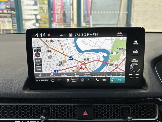 ホンダ シビック EX 愛知県 2024(令6)年 1.5万km プレミアムクリスタルブルークリスタル 登録時走行距離14220km/ワンオーナー/純正9インチSDナビ/(Bluetooth/フルセグTV/USB)/バックカメラ/クリアランスソナー前後/ドラレコ前後/無限フルエアロ/社外マフラー/BOSEスピーカー/ホンダセンシング/衝突軽減ブレーキ/レーンキープアシスト/路外逸脱抑制/アダプティブクルーズコントロール/トラフィックジャムアシスト/先行車発信告知/標識認識機能/踏み間違い衝突軽減/ブラインドスポット/ステアリングスイッチ/ワイヤレス充電器/前席シートヒーター/前席パワーシート/ドライブモードセレクト/パドルシフト/純正ビルドイン2.0ETC/オート防眩ミラー/電子制御パーキングブレーキ/スマートキー/(スペアキー×1)