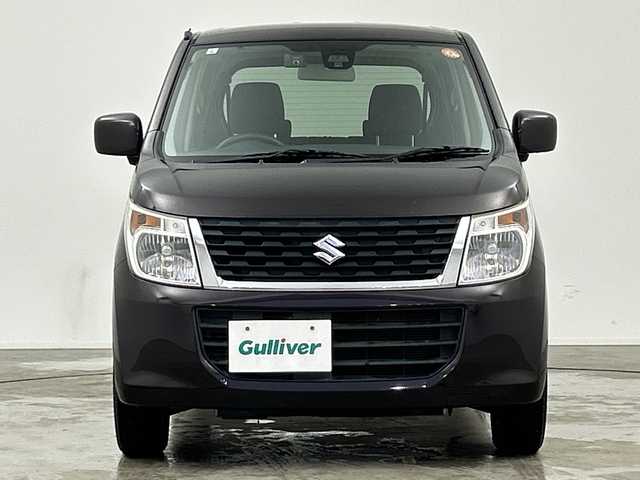 スズキ ワゴンＲ FX 三重県 2014(平26)年 8.5万km アーバンブラウンパールメタリック /禁煙車//社外ナビ//フルセグ//iPod//CD/DVD//USB//シートヒーター//ドライブレコーダー//ETC//オートライト//衝突軽減ブレーキ//プッシュスタート//スマートキー//電動格納ミラー//フルオートエアコン//アイドリングストップ//盗難防止機能//社外14インチアルミホイール