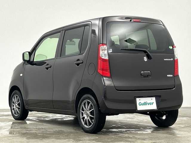 スズキ ワゴンＲ FX 三重県 2014(平26)年 8.5万km アーバンブラウンパールメタリック /禁煙車//社外ナビ//フルセグ//iPod//CD/DVD//USB//シートヒーター//ドライブレコーダー//ETC//オートライト//衝突軽減ブレーキ//プッシュスタート//スマートキー//電動格納ミラー//フルオートエアコン//アイドリングストップ//盗難防止機能//社外14インチアルミホイール