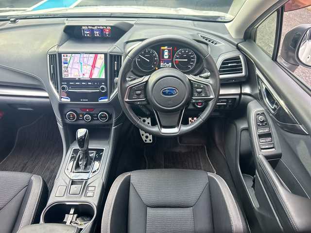 スバル インプレッサ Ｇ４ 2．0i－S アイサイト 広島県 2016(平28)年 6.1万km クリスタルホワイトP 禁煙/純正ナビ/CD/DVD/DTV/Bluetooth/バックカメラ/レーダークルーズコントロール/LEDオートライト/純正アルミホイール/ETC/ドライブレコーダー/スマートキー/プッシュスタート/純正フロアマット/ドアバイザー/パワーシート/パドルシフト