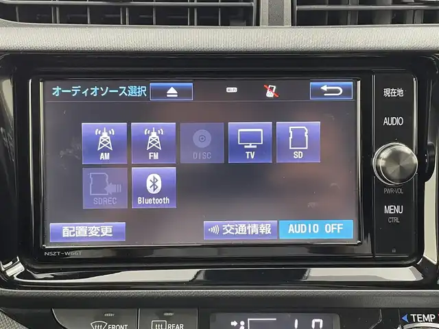 トヨタ アクア S スタイルブラック 富山県 2016(平28)年 4.2万km ブラックマイカ 1オーナー/純正ナビ（CD DVD フルセグTV MSV（SD） BT）/フルセグTV/バックカメラ/ETC/前席シートヒーター /衝突軽減ブレーキ/レーンキープ/スマートキー/プッシュスタート/HIDヘッドライト/フォグ/オートライト/横滑防止装置/社外15インチAW/純正マット・社外バイザー/保証書/スペアキー