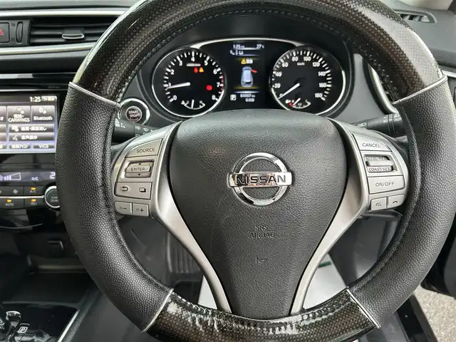 日産 エクストレイル 20X エマージェンシーブレーキ 福岡県 2015(平27)年 8.5万km ダイヤモンドブラック 純正7型SDナビ(フルセグTV/CD/DVD/BT)アラウンドビューモニタークルコンコーナーセンサードラレコETCシートヒーターUSB純正フロアマット純正アルミホイールスマートキープッシュスタート