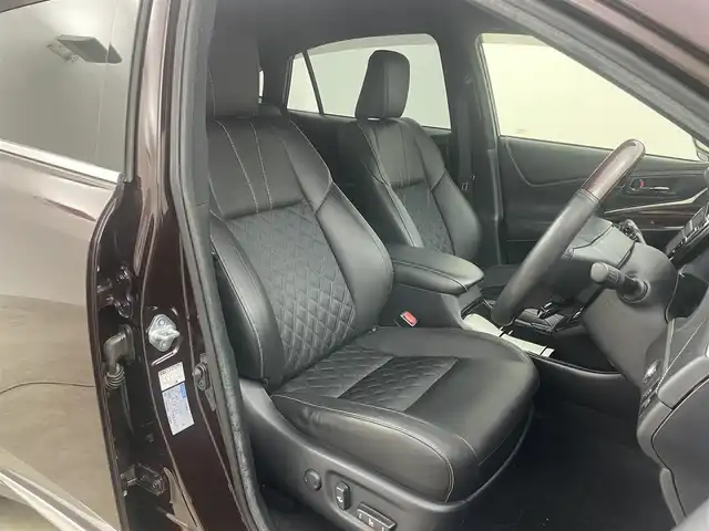 トヨタ ハリアー プレミアム 岡山県 2014(平26)年 4.5万km ブラキッシュレッドマイカ アルパイン9インチナビ/【Bluetooth/フルセグTV/CD/DVD】/型番:EX900/バックカメラ/シートヒーター/クルーズコントロール/LEDヘッドライト/オートハイビーム/ETC/運転席パワーシート/スマートキー/プッシュスタート/オートライト