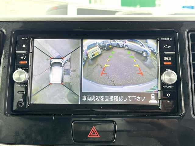 日産 デイズ ルークス HWS X Vセレクション 石川県 2016(平28)年 6万km ホワイトパール 純正SDナビ/フルセグTV/Bluetooth/アラウンドビューモニター/エマージェンシーブレーキ/プッシュスタート/オートライト(HIDヘッドライト)/両側パワースライドドア/ETC/取扱説明書・保証書