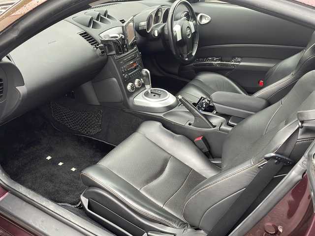 日産 フェアレディ Ｚ バージョンT 愛知県 2005(平17)年 10.6万km プレミアムミスティックマルーン DVDナビ/ワンセグテレビ/バックカメラ/ETC/TCSオフ切り替えスイッチ/前後ドラレコ/レザーシート/シートヒーター/パワーシート/保証書/取扱説明書