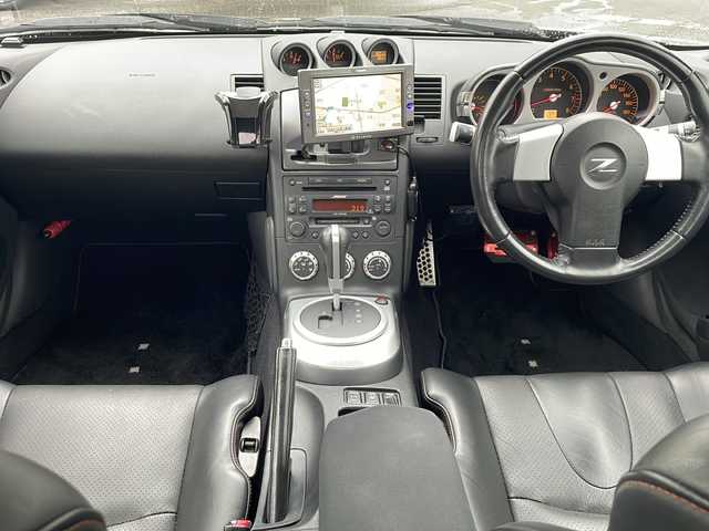 日産 フェアレディ Ｚ バージョンT 愛知県 2005(平17)年 10.6万km プレミアムミスティックマルーン DVDナビ/ワンセグテレビ/バックカメラ/ETC/TCSオフ切り替えスイッチ/前後ドラレコ/レザーシート/シートヒーター/パワーシート/保証書/取扱説明書