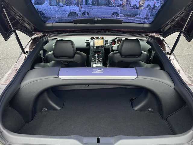 日産 フェアレディ Ｚ バージョンT 愛知県 2005(平17)年 10.6万km プレミアムミスティックマルーン DVDナビ/ワンセグテレビ/バックカメラ/ETC/TCSオフ切り替えスイッチ/前後ドラレコ/レザーシート/シートヒーター/パワーシート/保証書/取扱説明書