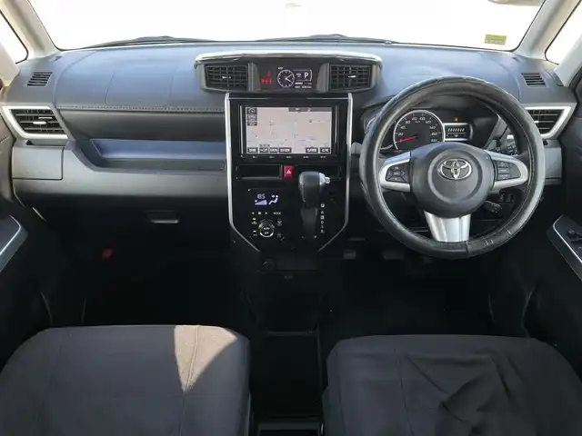 トヨタ ルーミー カスタムG S 佐賀県 2018(平30)年 9.3万km ブラックマイカメタリック (株)IDOMが運営する【じしゃロン佐賀店】の自社ローン専用車両になります。こちらは現金またはオートローンご利用時の価格です。自社ローンご希望の方は別途その旨お申付け下さい/純正SDナビ/フルセグテレビ/Bluetooth/バックカメラ/純正ドライブレコーダー/クルーズコントロール/ETC/衝突軽減ブレーキ/レーンキープアラート/アイドリングストップ/両側パワースライドドア/横滑り防止/オートライト/LEDヘッドライト/フォグライト/純正アルミホイール/純正フロアマット/スマートキー/プッシュスタート