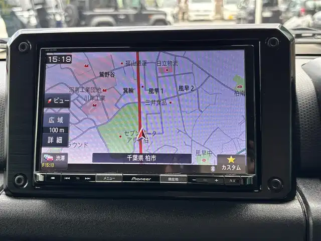 スズキ ジムニー XC 千葉県 2018(平30)年 3.5万km ブルーイッシュブラックパール3 純正メモリナビ（AVIC-RLS901）/　（BT/DVD/CD/AM/FM)/フルセグ/スズキセーフティサポート/ETC/バックカメラ/背面タイヤ/前席シートヒーター/スタッドレスタイヤ積込/LEDライト/スペアキー/取説/保証書