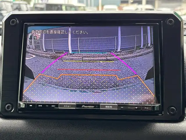 スズキ ジムニー XC 千葉県 2018(平30)年 3.5万km ブルーイッシュブラックパール3 純正メモリナビ（AVIC-RLS901）/　（BT/DVD/CD/AM/FM)/フルセグ/スズキセーフティサポート/ETC/バックカメラ/背面タイヤ/前席シートヒーター/スタッドレスタイヤ積込/LEDライト/スペアキー/取説/保証書
