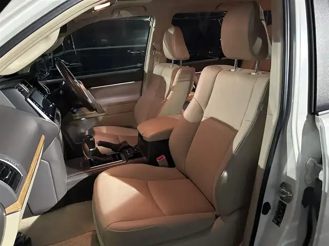 トヨタ ランドクルーザー プラド TX Lパッケージ 宮城県 2023(令5)年 3.8万km ホワイトパールクリスタルシャイン ワンオーナー/純正メーカーナビ/ＡＭ／ＦＭ／Ｂｌｕｅｔｏｏｔｈ／ＵＳＢ/Ｍｉｒａｃａｓｔ/レーダークルーズコントロール/ブラインドスポットモニター/プリクラッシュセーフティ/横滑り防止装置/オートハイビーム/アラウンドビューモニター/シートヒーター/エアーシート/前席パワーシート/セカンドスタートボタン/エンジンスターター/スペアタイヤ/純正フロアマット/純正赤外線カットフィルム/ETC2.0/純正AWサマータイヤ有265/55R19溝4mm