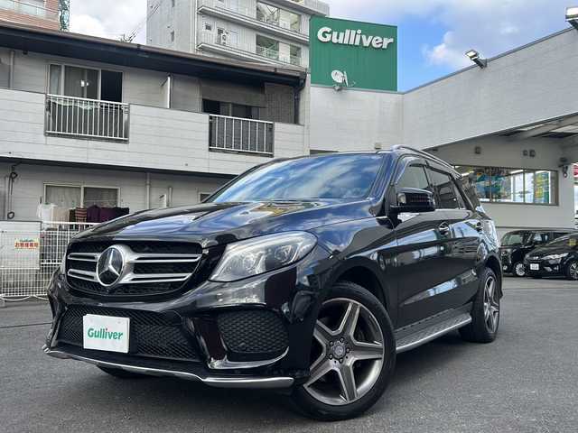 メルセデス・ベンツ ＧＬＥ３５０ｄ 4MATIC スポーツ 宮崎県 2016(平28)年 5.1万km オブシディアンブラック 純正ナビ（BT/AM/FM/CD)/BSM　/全方位カメラ/ハーマンカードン　/ETC　/ルーフレール　/レーダークルーズコントロール（ディストロニックプラス）/電動リアゲート　/パワーシートDN席　/シートヒーター全席　/オートハイビーム/ダウンヒルアシスト/純正アルミホイール/純正フロアマット
