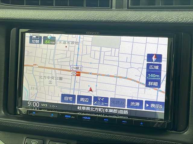 トヨタ アクア S 岐阜県 2012(平24)年 7.6万km スーパーレッドⅤ メモリナビ（Bluetooth接続、USB接続、DVD再生）/フルセグテレビ/バックカメラ/プッシュスタート/ビルトインETC/アイドリングストップ/ドライブレコーダー/プッシュスタート
