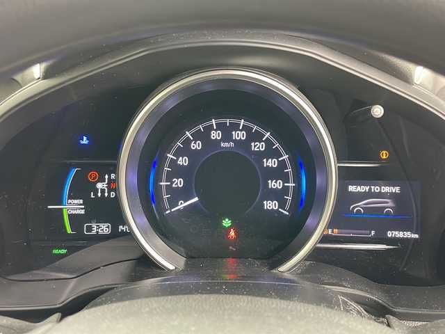 ホンダ フィット ハイブリット F 道央・札幌 2018(平30)年 7.6万km ルージュアメジストM ４WD/ワンオーナー/社外ナビ/・Bluetooth/CD/DVD/TV/バックカメラ/純正ETC/純正フロアマット/社外１５インチAW/LEDライト/寒冷地仕様/クルーズコントロール追走あり/スペアキー/スマートキー/保証書/取り扱い説明書