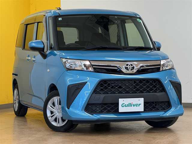 トヨタ ルーミー X 群馬県 2020(令2)年 4.6万km ターコイズブルーマイカメタリック スマートアシスト/・衝突軽減ブレーキ/・ふらつき防止/・コーナーセンサー/・オートライト/・オートハイビーム/純正ナビ/・AM/FM/CD/・Bluetooth/SD/バックカメラ/片側電動スライドドア/LEDヘッドライト/ドラレコ前後/ビルトインETC/純正フロアマット/純正ドアバイザー/プッシュスタート/スマートキー/電動格納ドアミラー