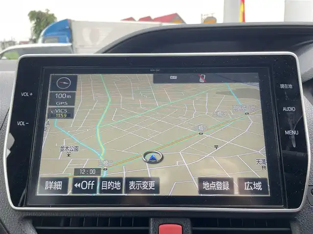 トヨタ ノア ハイブリッド Si ダブルバイビー 埼玉県 2017(平29)年 4.1万km ブラック ワンオーナー/シートヒーター/純正メモリーナビ＆ワンセグＴＶ/（ＤＶＤ＆ＣＤ＆ＢＴ）/フリップダウンモニター/バッックカメラ/ビルトインＥＴＣ（２.０）/純正ドライブレコーダー/トヨタセーフティーセンス/クルーズコントロール/革巻きステアリング/ステアリングリモコン/両側パワースライドドア/純正エアロ/純正１６inアルミホイール/オートハイビーム/オートライト/ＬＥＤライト/フォグランプ/ウィンカーミラー/オート電動格納ミラー/スマートキー/プッシュスタート/Ｗ＆サイド＆カーテンエアバッグ/横滑り防止装置/ＡＢＳ/ドアバイザー/フロアマット/新車保証書/取扱説明書/ナビ取扱説明書/スマートスペアキー有