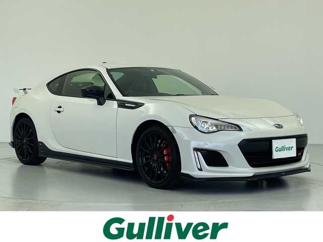 スバル ＢＲＺ STIスポーツ 愛知県 2018(平30)年 5万km クリスタルホワイトP STIエアロ/STIリップスポイラー/ブレンボ製17インチディスクキャリパー/７インチメモリーナビ/・フルセグＴＶ/・Bluetooh/バックカメラ/ハーフレザーシート/前席シートヒーター/純正フロアマット/クルーズコントロール/ＬＥＤヘッドライト/前方ドライブレコーダー/LEDヘッドライト/brembo製17インチディスクキャリパー/スマートキー/スペアキー/プッシュスタート