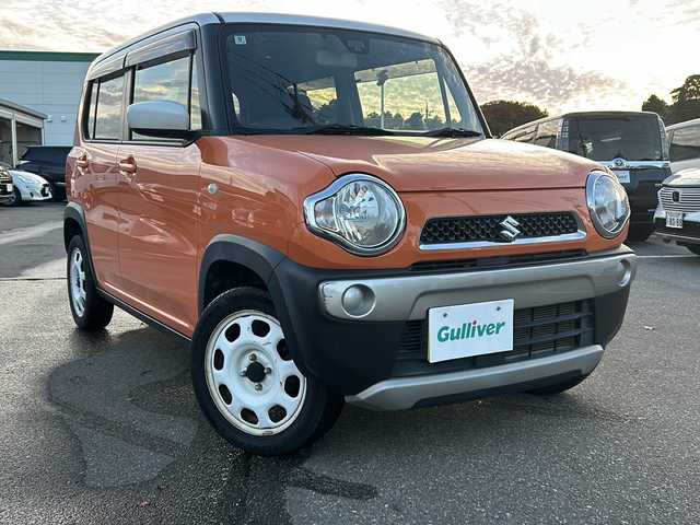 スズキ ハスラー G ターボ 石川県 2018(平30)年 6.5万km パッションオレンジマイカ/スペリアホワイト 社外SDナビ(FM/AM/CD/DVD/BT/フルセグTV)/プッシュスタート/アイドリングストップ/IC付ターボ/ETC/バックカメラ/DN席シートヒーター/純正フロアマット/ABS/ESP/イモビライザー/スマートキー/取扱説明書/保証書