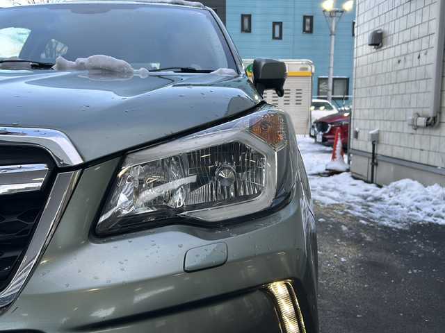 スバル フォレスター S－リミテッド 道央・札幌 2015(平27)年 5.8万km ジャスミングリーンM メーカーOP純正ナビ/純正夏AWセット積み込み/ワンオーナー/ETC/ドラレコ/ハーフレザーシート/前席パワーシート/前席シートヒーター/フルセグTV/バックカメラ