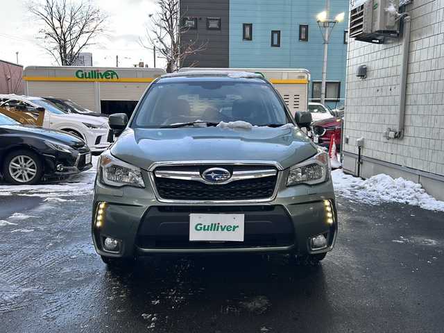 スバル フォレスター S－リミテッド 道央・札幌 2015(平27)年 5.8万km ジャスミングリーンM メーカーOP純正ナビ/純正夏AWセット積み込み/ワンオーナー/ETC/ドラレコ/ハーフレザーシート/前席パワーシート/前席シートヒーター/フルセグTV/バックカメラ