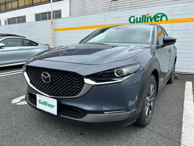 マツダ ＣＸ－３０ 20S 埼玉県 2022(令4)年 0.8万km ポリメタルグレーM /純正メモリナビ/ワンオーナー/フルセグテレビ/バックカメラ/アダプティブクルーズコントロール/プッシュスタート/ビルトインETC/クリアランスソナー/LEDヘッドライト/ABS/横滑り防止装置/オートライト/純正アルミホイール/Bluetooth接続/AAC/DVD再生/取扱説明書/保証書/