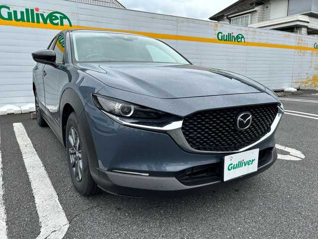 マツダ ＣＸ－３０ 20S 埼玉県 2022(令4)年 0.8万km ポリメタルグレーM /純正メモリナビ/ワンオーナー/フルセグテレビ/バックカメラ/アダプティブクルーズコントロール/プッシュスタート/ビルトインETC/クリアランスソナー/LEDヘッドライト/ABS/横滑り防止装置/オートライト/純正アルミホイール/Bluetooth接続/AAC/DVD再生/取扱説明書/保証書/