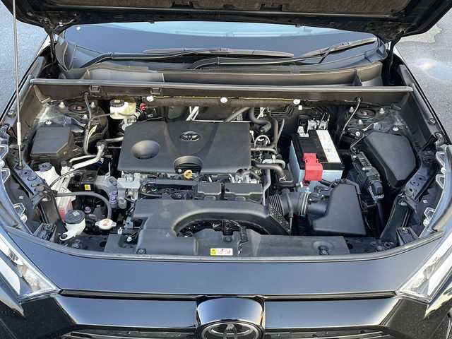 トヨタ ＲＡＶ４ X 岩手県 2019(令1)年 9.7万km アティチュードブラックマイカ ワンオーナー/純正9インチSDナビ/AM/FM/Bluetooth/フルセグTV(キャンセラー有)/純正オーディオ/バックカメラ/ETC2.0/前後ドライブレコーダー/レーダークルーズコントロール/衝突被害軽減ブレーキ/レーンキープアシスト/横滑り防止装置/オートライト/オートハイビーム/LEDヘッドライト/スマートキー/プッシュスタート/電動格納ミラー/純正17インチAW/社外冬タイヤ付AW積込/純正フロアマット/純正ドアバイザー/保証書/取扱説明書/記録簿/禁煙車