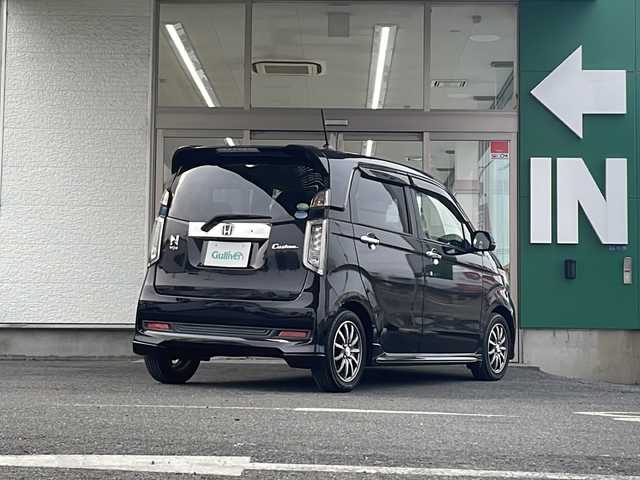ホンダ Ｎ ＷＧＮ カスタム G ターボパッケージ 愛知県 2014(平26)年 5.4万km プレミアムゴールドパープルパール 禁煙車/ハーフレザーシート/社外SDナビ/ワンセグ/バックカメラ/パーキングアシスト/ステアリングリモコン/クルーズコントロール/パドルシフト/電動格納ミラー/ウィンカーミラー/純正アルミ/純正フロアマット/ドアバイザー/ETC/スペアキー/取扱説明書/保証書