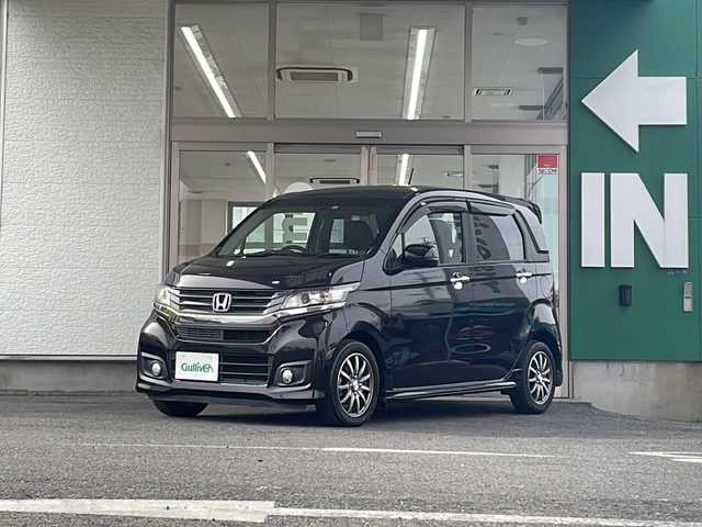 ホンダ Ｎ ＷＧＮ カスタム G ターボパッケージ 愛知県 2014(平26)年 5.4万km プレミアムゴールドパープルパール 禁煙車/ハーフレザーシート/社外SDナビ/ワンセグ/バックカメラ/パーキングアシスト/ステアリングリモコン/クルーズコントロール/パドルシフト/電動格納ミラー/ウィンカーミラー/純正アルミ/純正フロアマット/ドアバイザー/ETC/スペアキー/取扱説明書/保証書