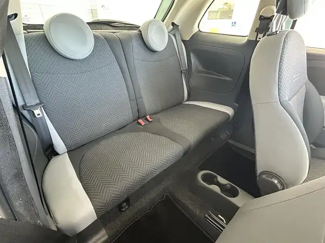 フィアット ５００ ツインエア ポップ 愛知県 2017(平29)年 4.9万km ライトブルー 純正オーディオ/AUX/バックカメラ/レザーステアリング/デジタルインナーミラー/ETC/USB/キャリア