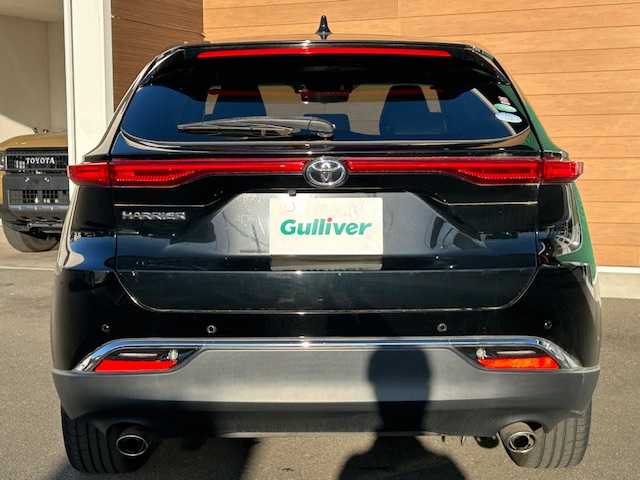 トヨタ ハリアー Z 静岡県 2021(令3)年 3.8万km ブラック ワンオーナー/純正12.3インチディスプレイオーディオ/BT&USB&フルセグTV/アラウンドビューモニター/JBLサウンド/デジタルインナーミラー/ミラー一体型ドライブレコーダー前後/ビルトインETC2.0/Toyota Safety Sense/プリクラッシュセーフティ/レーントレーシングアシスト/レーダークルーズコントロール/アダプティブハイビームシステム/ロードサインアシスト/クリアランスソナー/オートマチックハイビーム/ハーフレザーシート/パワーシート運転席/パワーバックドア/電動パーキングブレーキ/ブレーキオートホールド/純正19インチAW/LEDヘッドライト/LEDフォグライト/保証書/取扱説明書