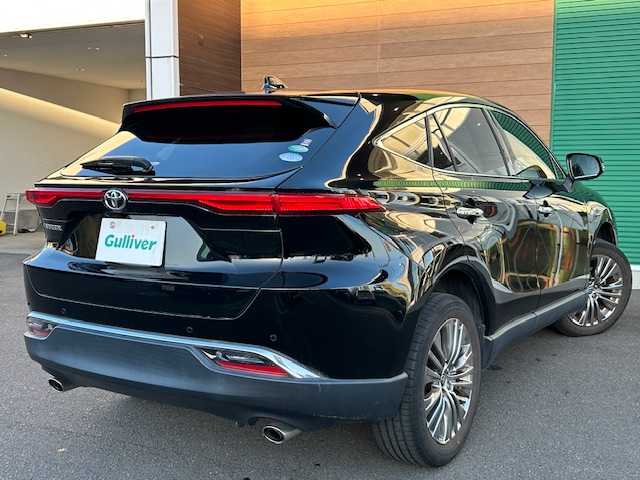 トヨタ ハリアー Z 静岡県 2021(令3)年 3.8万km ブラック ワンオーナー/純正12.3インチディスプレイオーディオ/BT&USB&フルセグTV/アラウンドビューモニター/JBLサウンド/デジタルインナーミラー/ミラー一体型ドライブレコーダー前後/ビルトインETC2.0/Toyota Safety Sense/プリクラッシュセーフティ/レーントレーシングアシスト/レーダークルーズコントロール/アダプティブハイビームシステム/ロードサインアシスト/クリアランスソナー/オートマチックハイビーム/ハーフレザーシート/パワーシート運転席/パワーバックドア/電動パーキングブレーキ/ブレーキオートホールド/純正19インチAW/LEDヘッドライト/LEDフォグライト/保証書/取扱説明書