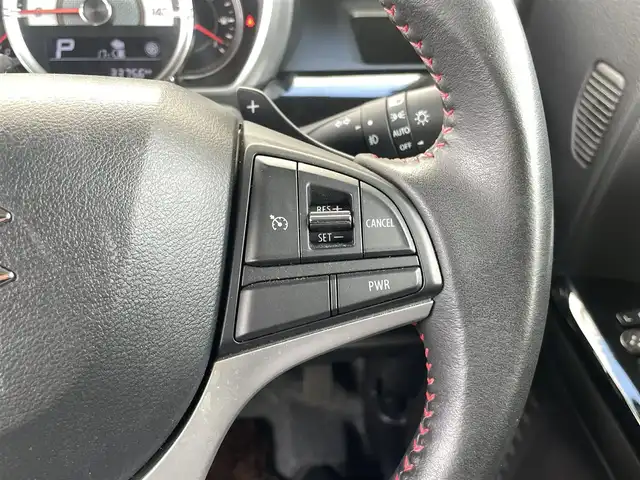 スズキ スペーシア カスタム HYBRID XS ターボ 宮崎県 2018(平30)年 3.4万km パール 純正Panasonicナビ/　AM FM CD DVD BT TV/全方位カメラ/衝突軽減ブレーキ/LEDヘッドライト/シートヒーター/フォグランプ/クルーズコントロール/スマートキー/プッシュスタート/ウィンカーミラー/電動格納ミラー