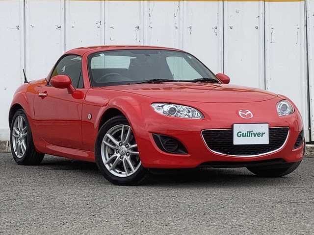マツダ ロードスター S RHT 静岡県 2010(平22)年 4万km トゥルーレッド 外部検査実施済み/純正HDDナビ/（DVD・ワンセグ）/前方ドライブレコーダー/ETC/純正アルミ/スマートキー/HIDライト/スペアキー/取扱説明書/保証書/H22.23.24.26.30.31.R2.3.4.5.6.7年マツダ記録簿有り