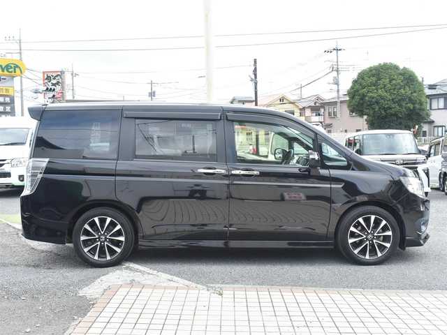 ホンダ ステップワゴン スパーダ Z クールスピリット 神奈川県 2014(平26)年 6.1万km プレミアムスパークルブラックパール 社外メモリナビ/フルセグテレビ/バックカメラ/フリップダウンモニター/クルーズコントロール/両側パワースライドドア/ETC/スマートキー/HID