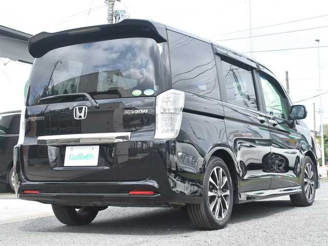 ホンダ ステップワゴン スパーダ Z クールスピリット 神奈川県 2014(平26)年 6.1万km プレミアムスパークルブラックパール 社外メモリナビ/フルセグテレビ/バックカメラ/フリップダウンモニター/クルーズコントロール/両側パワースライドドア/ETC/スマートキー/HID