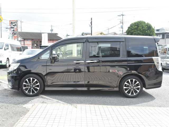ホンダ ステップワゴン スパーダ Z クールスピリット 神奈川県 2014(平26)年 6.1万km プレミアムスパークルブラックパール 社外メモリナビ/フルセグテレビ/バックカメラ/フリップダウンモニター/クルーズコントロール/両側パワースライドドア/ETC/スマートキー/HID