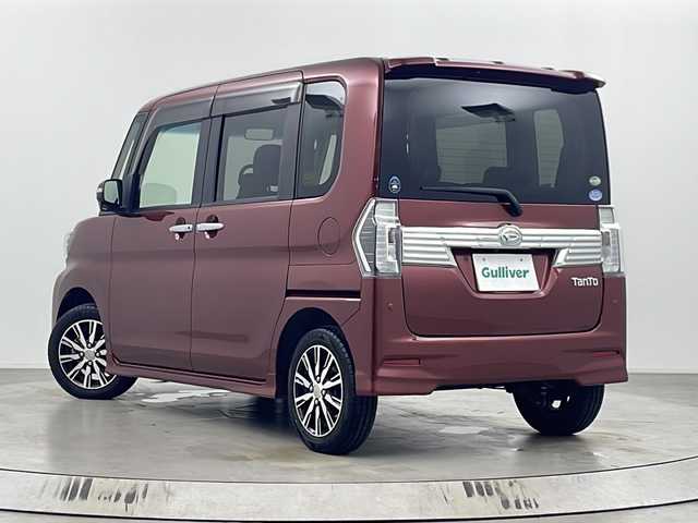 ダイハツ タント カスタム X トップED SAⅡ 埼玉県 2016(平28)年 2.9万km ファイアークォーツレッドM 純正メモリナビ　/　AM/FM/CD/DVD/BT/バックカメラ　/衝突軽減システム　/ＥＴＣ　/パワースライドドア　/コーナーセンサー　/オートライト　/ＬＥＤヘッドライト　/フォグランプ　/ウィンカーミラー/純正フロアマット　/純正アルミホイール　/ドアバイザー/ロールサンシェード/プッシュスタート/スマートキー