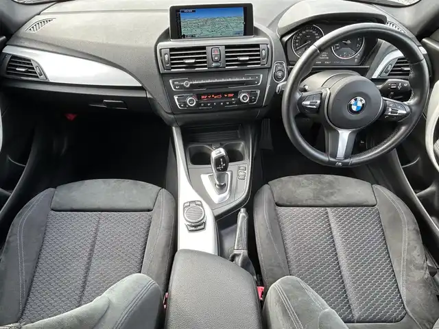 ＢＭＷ １１６ｉ Mスポーツ 埼玉県 2014(平26)年 6万km 黒 純正ナビ（CD、DVD）/MTモード付AT/ETC/純正アルミ/ターボ/スペアキー/クルーズコントロール/フロアマット/LEDヘッド/取扱説明書