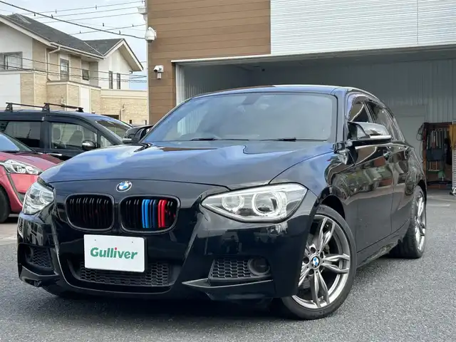 ＢＭＷ １１６ｉ Mスポーツ 埼玉県 2014(平26)年 6万km 黒 純正ナビ（CD、DVD）/MTモード付AT/ETC/純正アルミ/ターボ/スペアキー/クルーズコントロール/フロアマット/LEDヘッド/取扱説明書