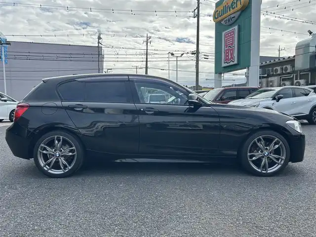 ＢＭＷ １１６ｉ Mスポーツ 埼玉県 2014(平26)年 6万km 黒 純正ナビ（CD、DVD）/MTモード付AT/ETC/純正アルミ/ターボ/スペアキー/クルーズコントロール/フロアマット/LEDヘッド/取扱説明書