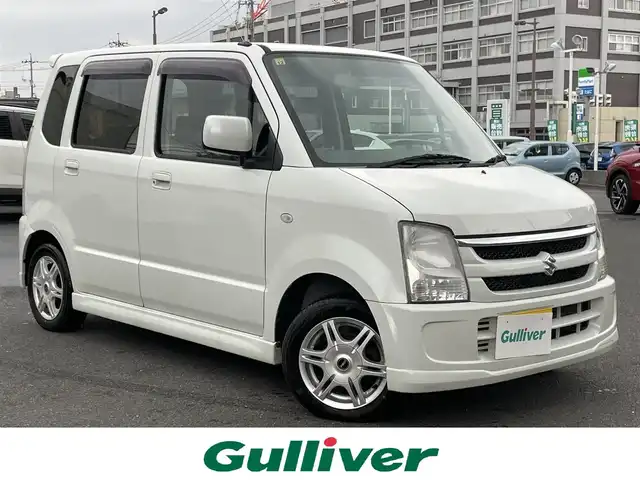 スズキ ワゴンＲ FX－S LTD 島根県 2006(平18)年 7.2万km パールホワイト 純正CDオーディオ　　/社外アルミホイール/純正フロアマット　/パワウインドウ　/盗難防止装置　/リモコンキー/保証書　/取扱説明書