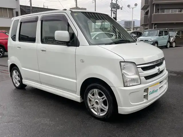 スズキ ワゴンＲ FX－S LTD 島根県 2006(平18)年 7.2万km パールホワイト 純正CDオーディオ　　/社外アルミホイール/純正フロアマット　/パワウインドウ　/盗難防止装置　/リモコンキー/保証書　/取扱説明書