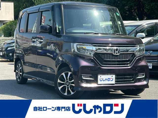 ホンダ Ｎ ＢＯＸ カスタム G L ホンダセンシング 栃木県 2018(平30)年 10万km プレミアムベルベットパープル・パール (株)IDOMが運営する【じしゃロン宇都宮店】の自社ローン専用車両になりますこちらは現金またはオートローンご利用時の価格です。自社ローンご希望の方は別途その旨お申付け下さい/両側パワースライドドア　/純正ＳＤナビ　/Ｂｌｕｅｔｏｏｔｈ／ＵＳＢ/ＡＵＸ接続　/ＣＤ／ＤＶＤ／ＳＤ再生　/フルセグＴＶ　/ＥＴＣ　/アダプティブクルーズコントロール　/ＬＥＤヘッドライト　/衝突軽減ブレーキ