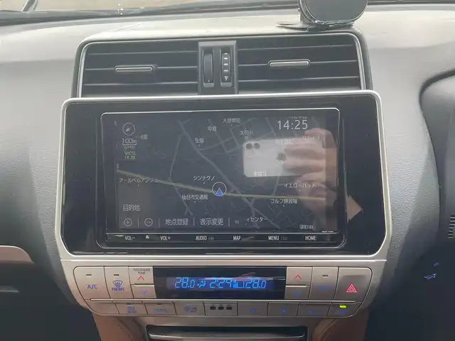 トヨタ ランドクルーザー プラド TX-L 70thアニバーサリーLTD 宮城県 2021(令3)年 4.8万km ブラック 純正ナビ/純正フロアマット/サンルーフ/ＥＴＣ/ＡＭ／ＦＭ／ＣＤ／ＤＶＤ／ＳＤ／Ｂｌｕｅｔｏｏｔｈ/フルセグＴＶ/社外ドラレコ前後（ＳＤカード無）/レーダークルーズコントロール/ＬＥＤオートハイビーム/プリクラッシュセーフティ/クリアランスソナー/ヘッドランプクリーナー/横滑り防止装置/レーンキープアシスト/ヒーターアイドルアップ/トランスファースイッチ/センターデフロック/セカンドスタートモード/ダウンヒルアシストコントロール/前席パワーシート/前席シートヒーター/エアーシート