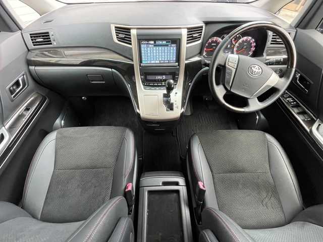 トヨタ ヴェルファイア 2．4Z ゴールデンアイズⅡ 福島県 2014(平26)年 2.1万km ホワイトパールクリスタルシャイン プッシュスタート/パーキングソナー/クルーズコントロール/パノラマモニター/ツインサンルーフ/木目ステアリングスイッチ/両側パワースライドドア/パワーバックドア/２列目オットマン/ハーフレザー/純正１８インチアルミ/純正フロアマット/純正ドライブレコーダー/ETC
