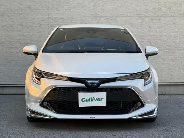 トヨタ カローラ スポーツ ハイブリッドG Z 滋賀県 2021(令3)年 4.1万km プラチナホワイトパールマイカ フルセグテレビ（走行中視聴可能）/アイドリングストップ/ウィンカーミラー/クルーズコントロール/プッシュスタート/ETC/ブラインドスポットモニター/Miracast/モデリスタエアロ